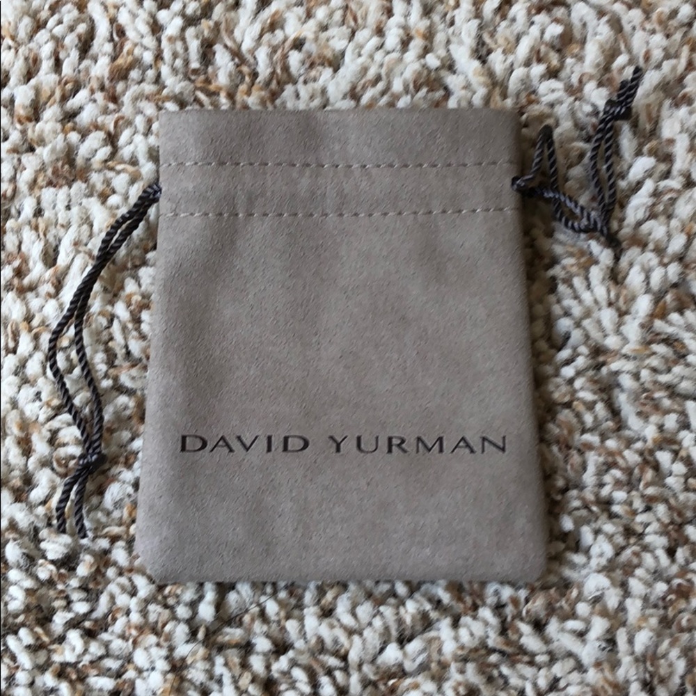 David Yurman Suede Pouch
